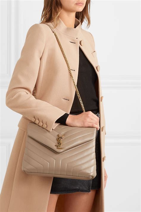 robe yves saint laurent beige|saint laurent handbags.